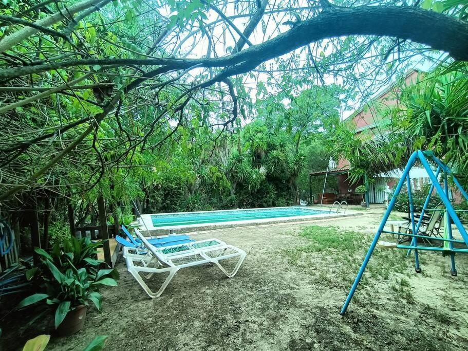 Casa Rural En El Campo Con Animales, Piscina Y Barbacoa Альмодовар-дель-Рио Экстерьер фото